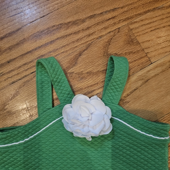 Janie and Jack Girls Romper, 12-18Months - Picture 2 of 6